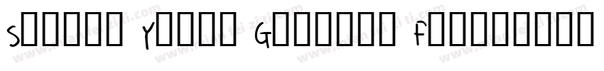 Stoned Youth Graphic Font字体转换